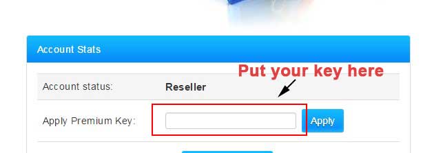 Activate Premium Key